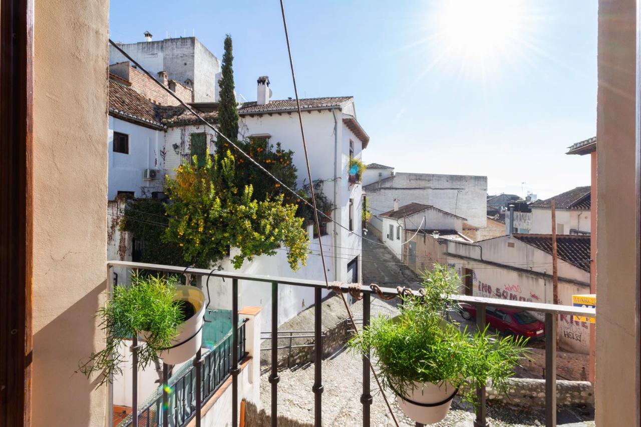 Апартаменты Atico Junto Al Albaicin Con Terraza Гранада Экстерьер фото